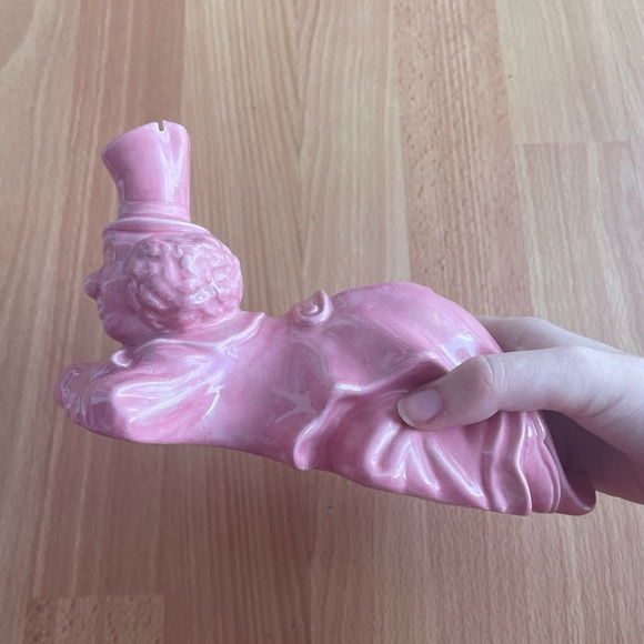 Ceramic clown tape dispenser - Picture 10 of 13